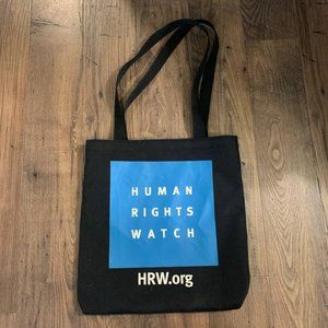 Humans Right Watch Tote Bag
